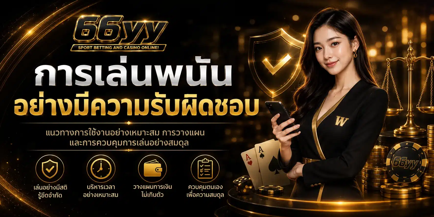 การเล่นพนันอย่างมีความรับผิดชอบ-66yy